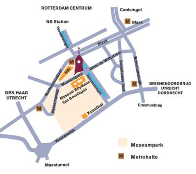 Remonstranten Rotterdam route Museumpark 3